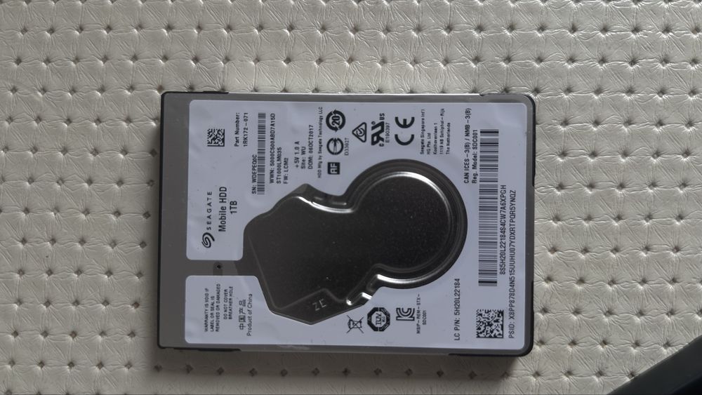 Жесткий диск Seagute 1 ТВ