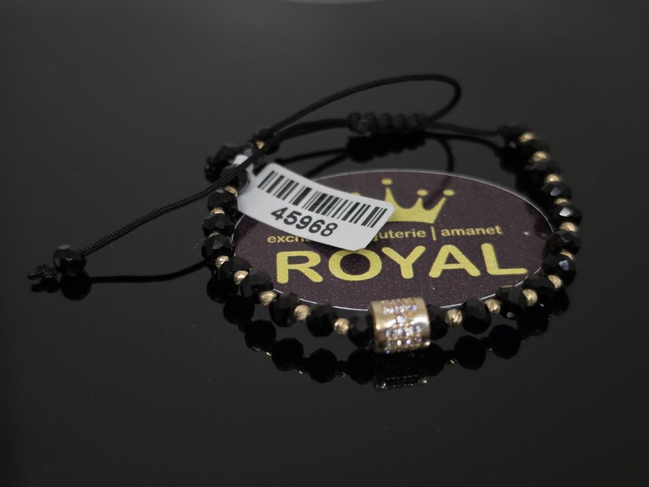 Bijuteria Royal: Brățară Șnur aur 14k/3.52 gr