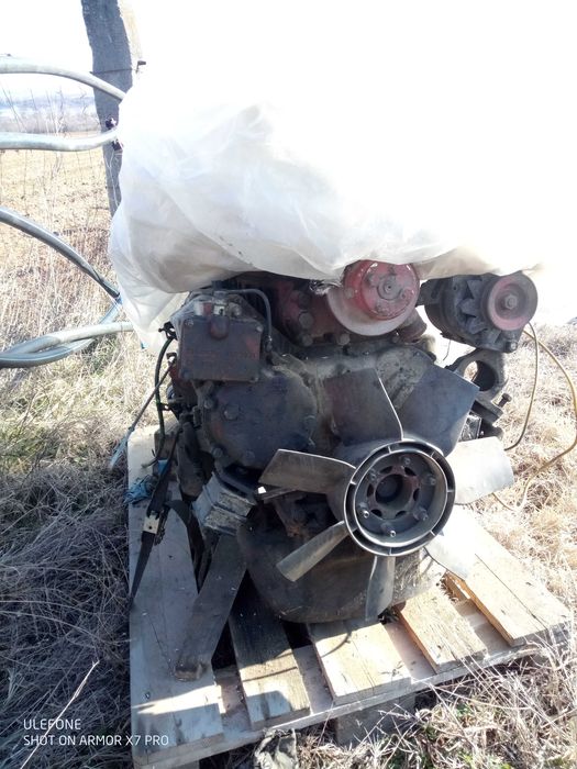 Двигател Ивеко зета,работещ.