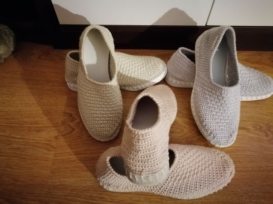 Pantofiori croșetati