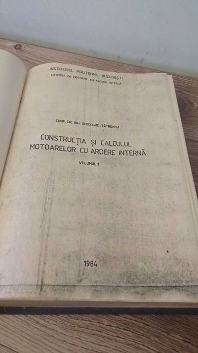 Construtia si caculul motoarelor cu ardere interna