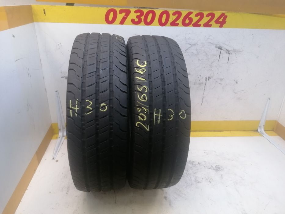 205/65/16 C  2*Continental vara dot 0625.  7,,66mm