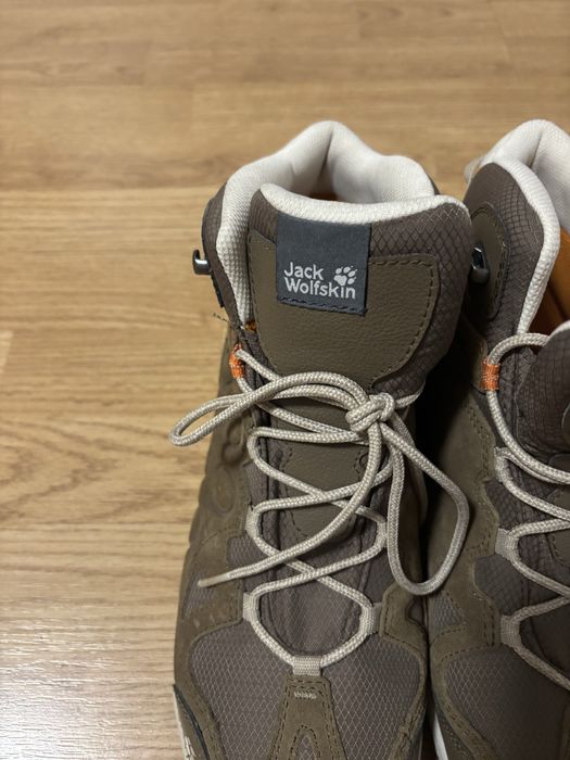 Туристически обувки Jack Wolfskin Rocksand Texapore MidnRocky Brown