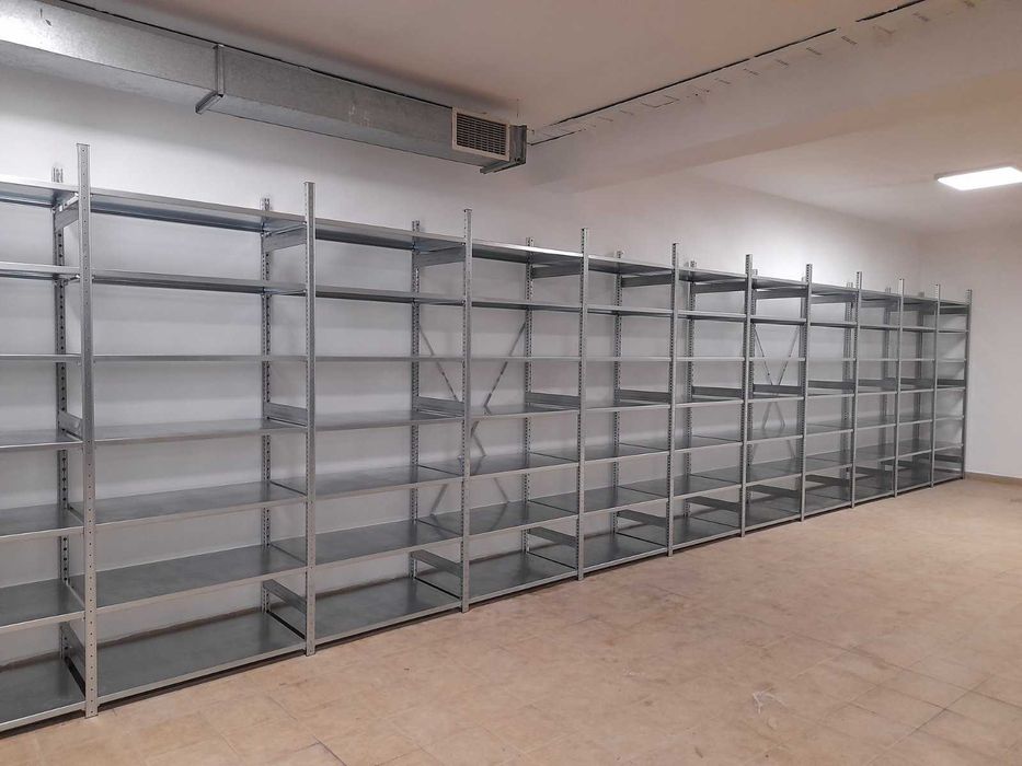 Рафтови стелажи / Стелажи с рафтове, НОВИ - доставка и монтаж