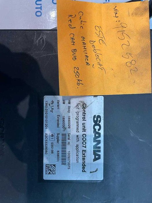 COORDONATOR Scania COO7 Extended