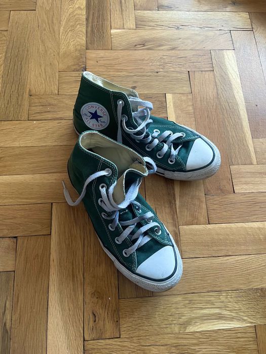 зелени женски конвърси