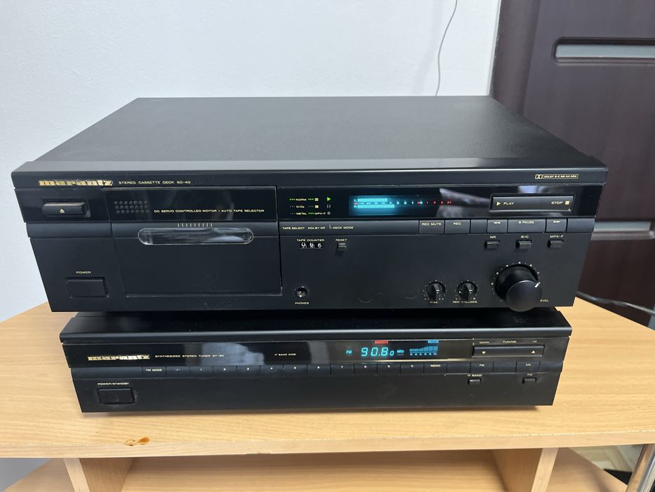 Deck Marantz SD-40+Tuner Marantz ST-50 impecabile