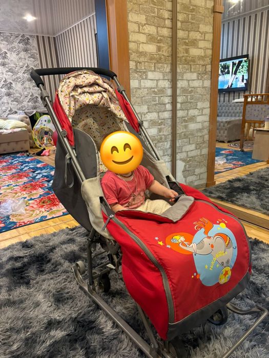 Продам сани коляска