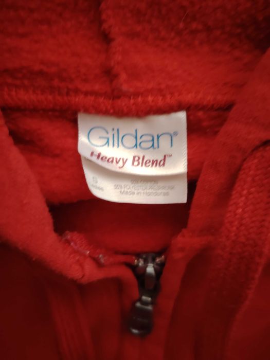 Червен суичър oversized