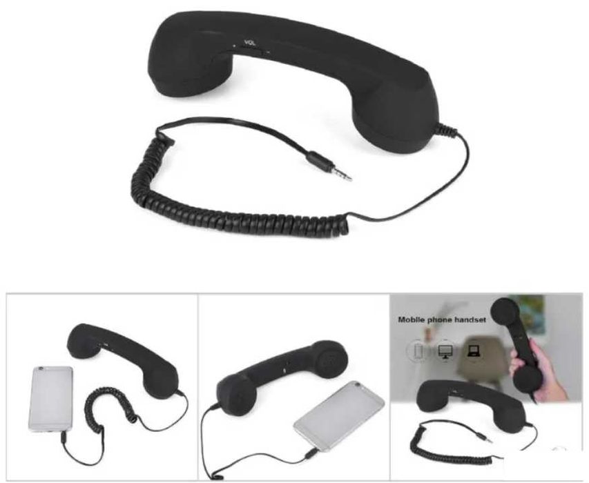 Смартфон Телефонна Слушалка за Телефон iPhone iPad Android Мобилни Телефони 3.5мм Букса Type-C USB Антирадиационна Кабелна Слушалка Позвъняване Таблет