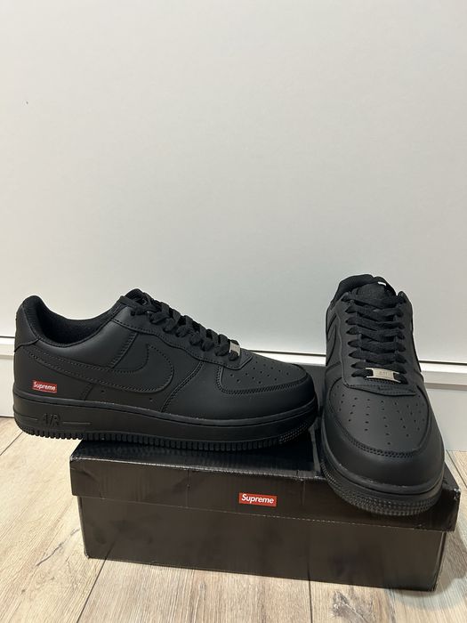 Nike Air force 1 Supreme negrii