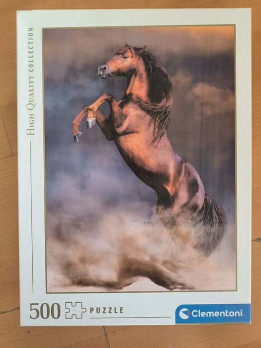 Lot puzzle adulți 500 și 1000 piese (14 buc) + covor puzzle Roll n Go