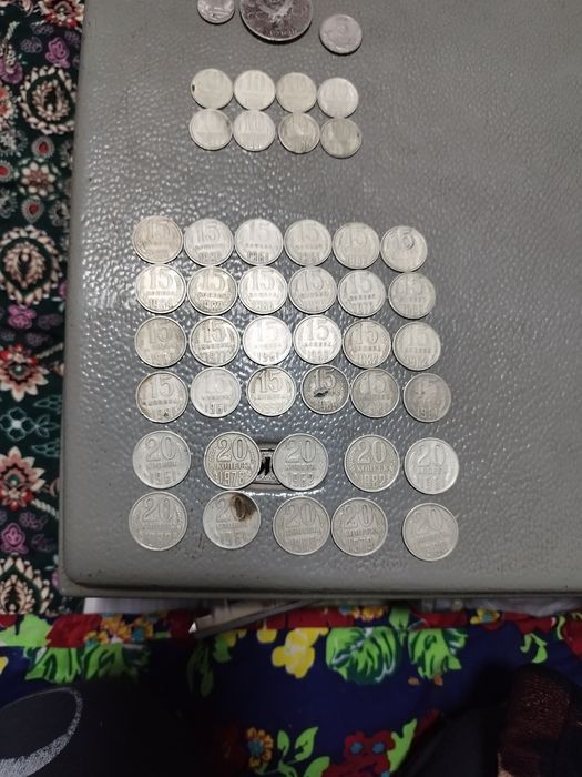 Eski va kolleksion tangalar to‘plami  holati yaxshi