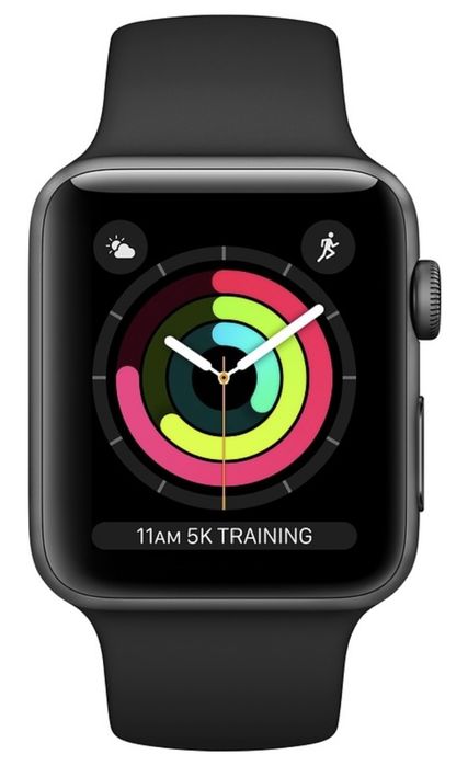 Смарт-часы Apple Watch Series 3 42 мм серый