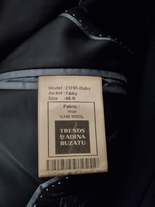 Costum Trends (by Adina Buzatu) Ceremonie. Mire CADOU Cămașă/Butoni