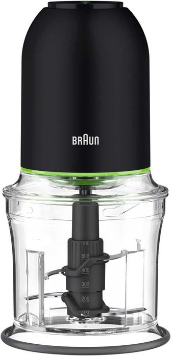Чопър Braun MultiPractic 3 CH3011BK 4 остриета, 500W, лек ДЕФЕКТ!
