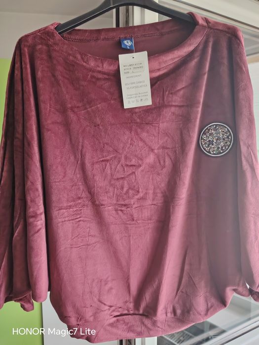 Trening catifea butterfly dama visiniu