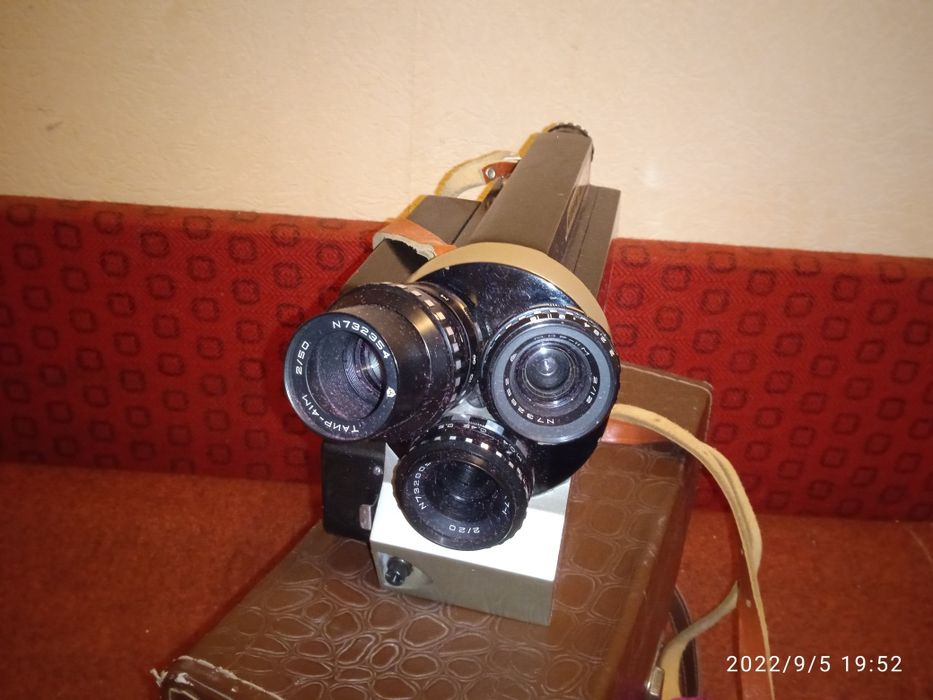 Кинокамера советская. Раритет