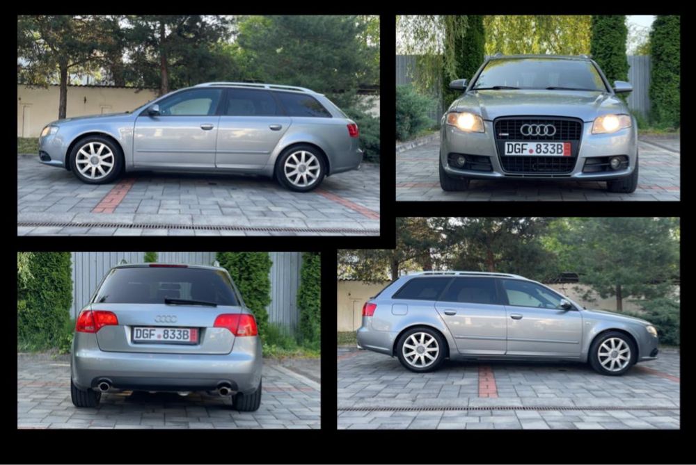 Audi A4/S-Line interior-exterior/2006/Euro 4/Climatronic