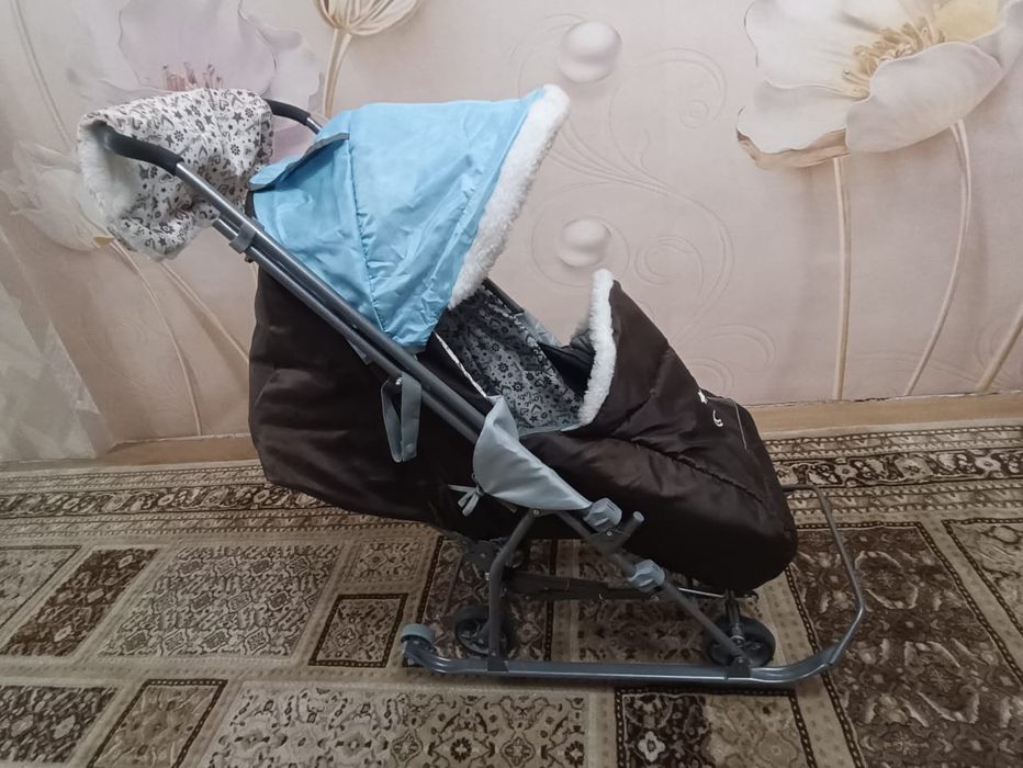 Санки Nika (два в одном) с колёсиками