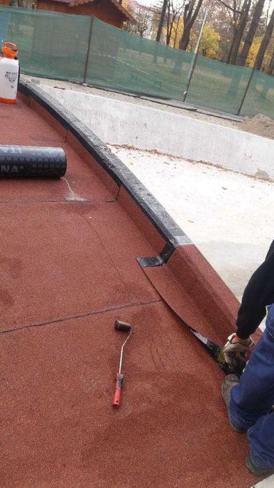 Lucrari de hidroizolatie cu membrana bituminoasa si membrana lichida
