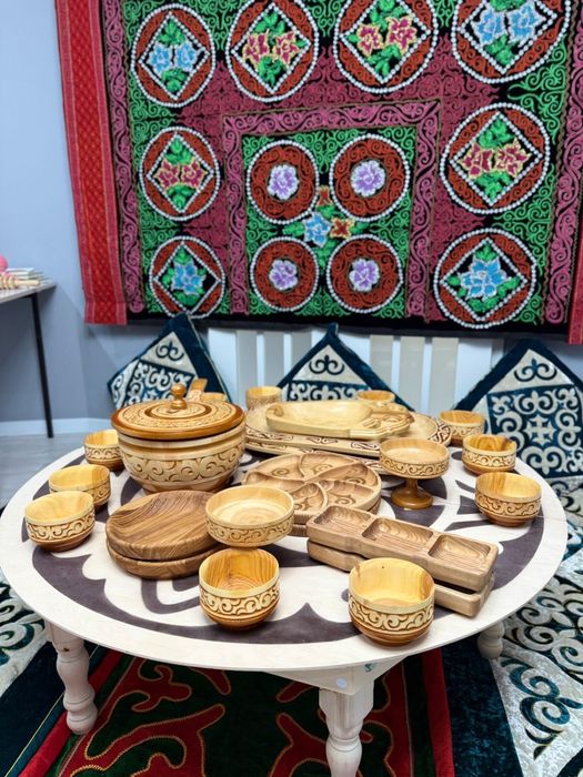 Посуды деревянные