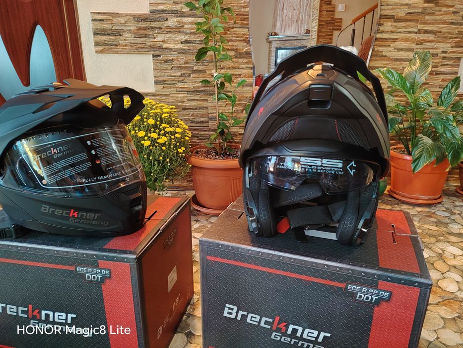 Casca mărimea L și XL, dual sport, și Flip-up 3 în 1