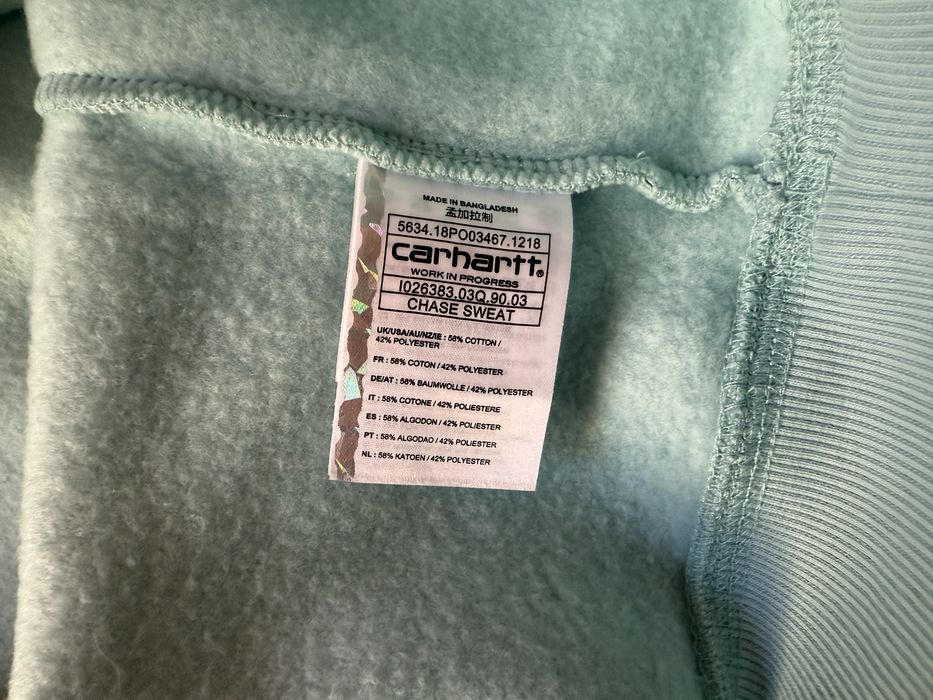 Carhartt WIP Chase Crew Neck Sweatshirt ОРИГИНАЛ мъжки суичър/блуза -M