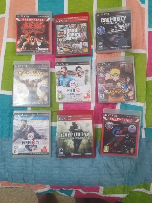Продам игры на дисках Sony playstation 3