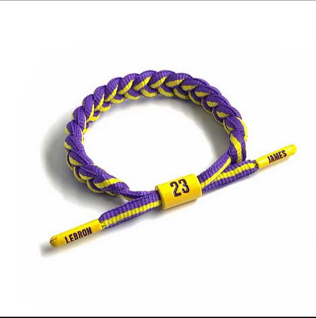 NBA Star Ручная Веревка Плетеный браслет