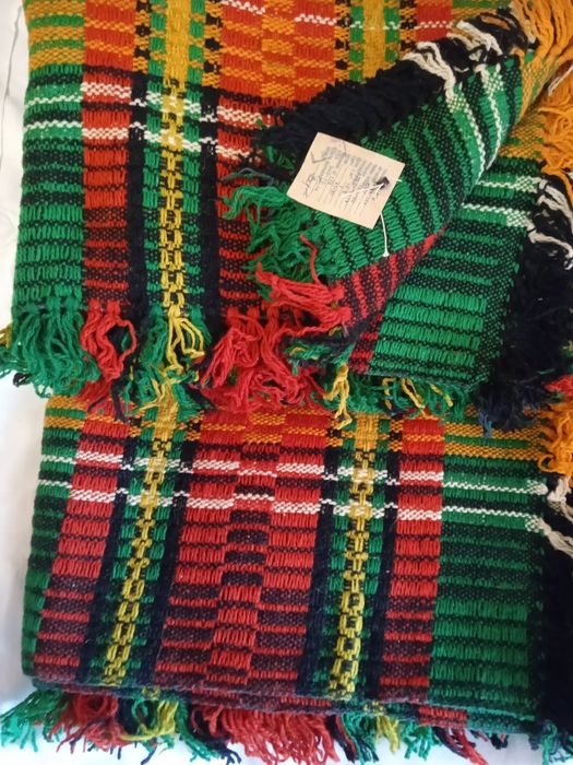 Плед чистошерстяной состояние новое