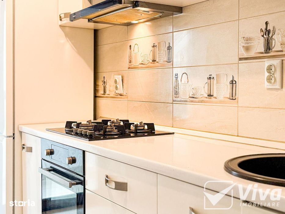 Ap 3 Camere Etaj 1 + Parcare | bloc 2019 – mobilat și utilat