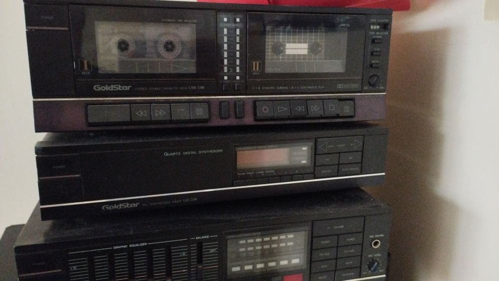 Deck Goldstar dublu caseta