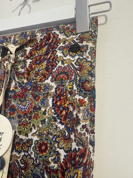 Pantaloni lungi inflorati lejeri evazati BSB marimea XS