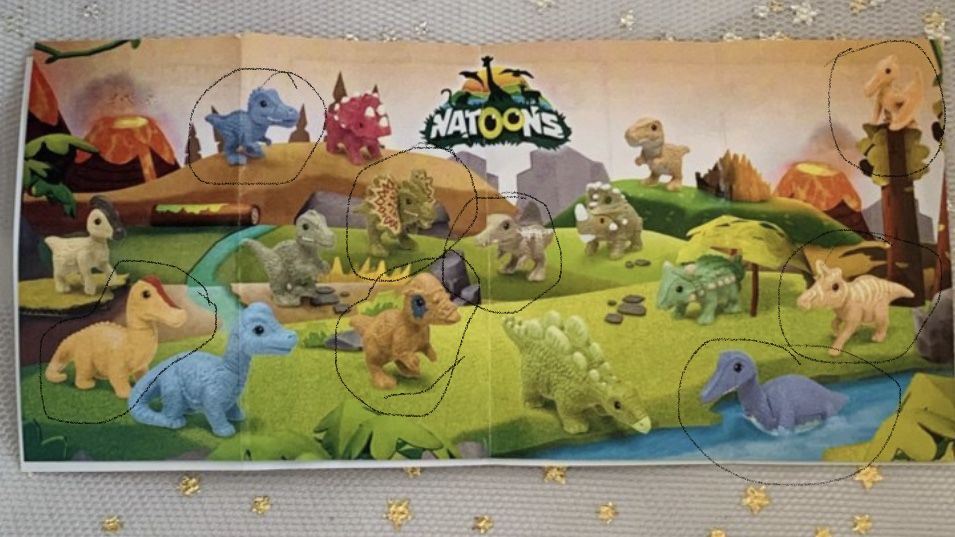 Динозавры киндер