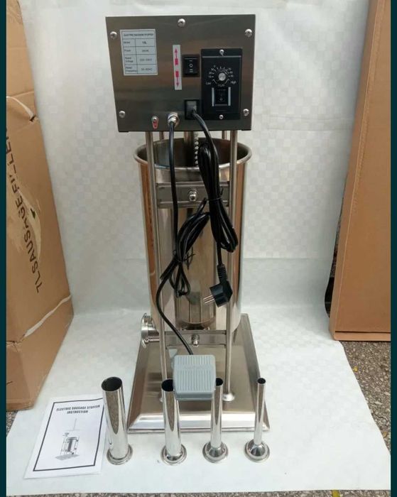 Пълначка за месо електрическа с педал 7л/10л,/12л/15л (месобъркачки)