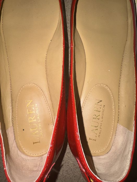 Balerini Ralph Lauren piele