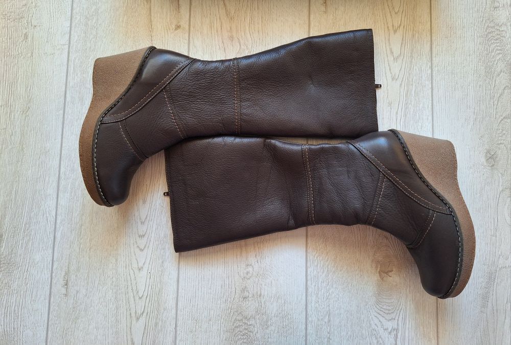 Дамски ботуши естествена кожа