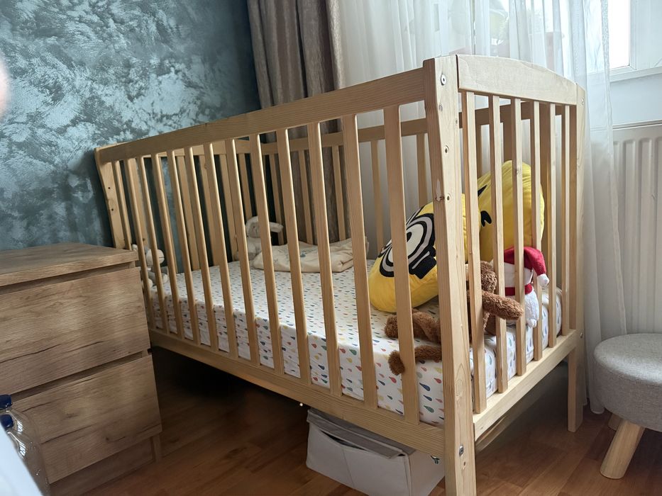 Patut bebe+saltea cu cocos