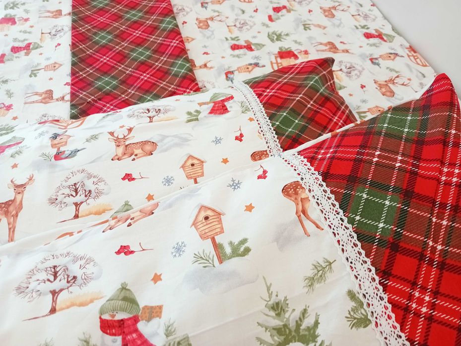 Lenjerie pat Crăciun/cadou Crăciun