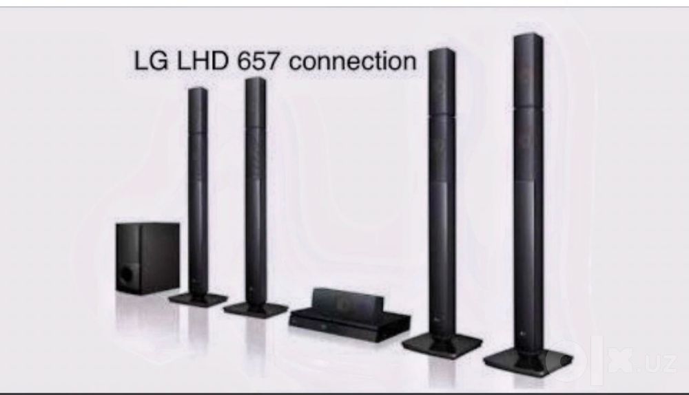 Домашний кинотеатр LG LHD657. Для дома.