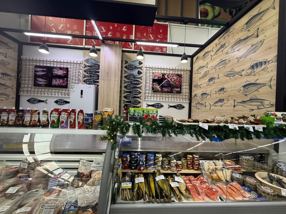 Продается рыбный отдел в торговом центре