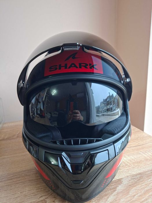Каска Shark Ridill 2 Bersek Black Red - размер S