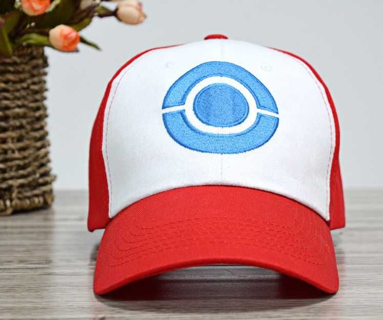 Sapca Ash Ketchum Pokemon Black & White