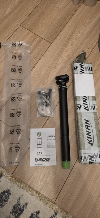 Tija de sa dropper post SDG Tellis 34.9mm travel 200mm