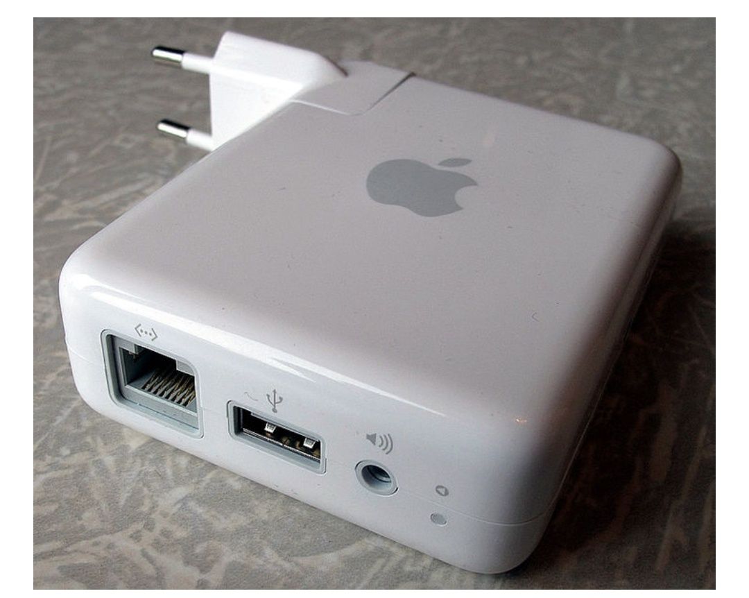 Router Apple AirPort Express Base Station A1264, perfect funcțional Craiova  • 