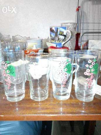 Стаканы стеклянные