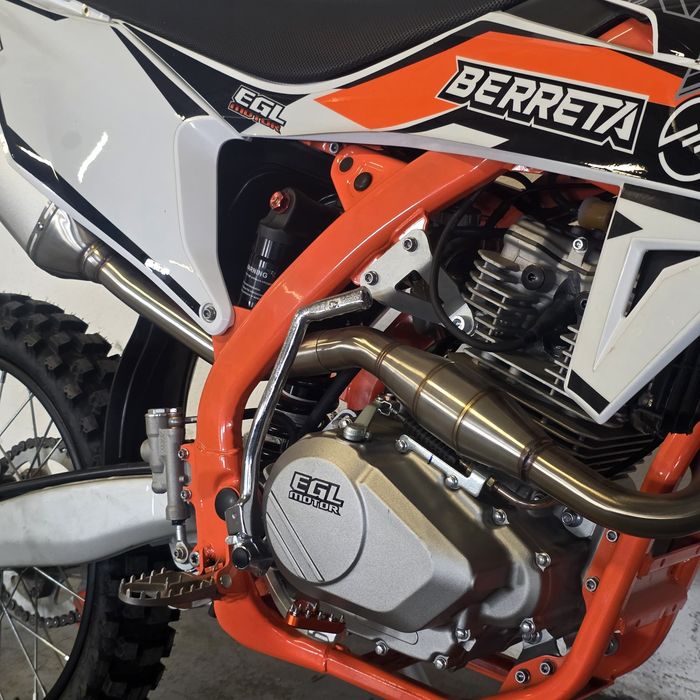 Motocross Enduro Cross Berreta EGL 300cc E-Start + Kickstart Manual 5 trepte Nou adus din Germania