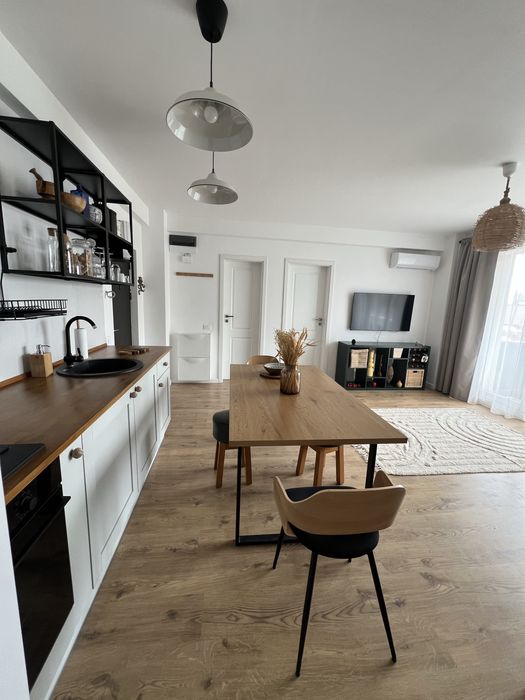 Apartament Hanul cu Peste, loc de parcare si 2 balcoane