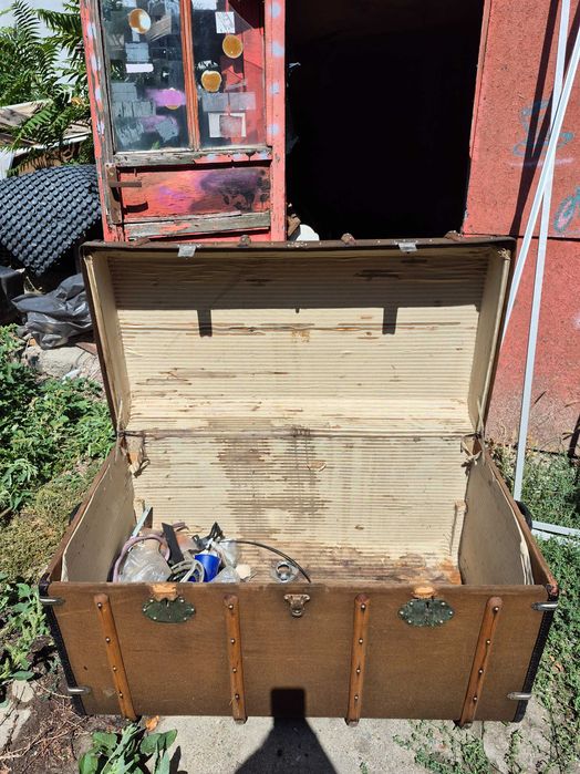 Cufar din lemn, detalii in poze